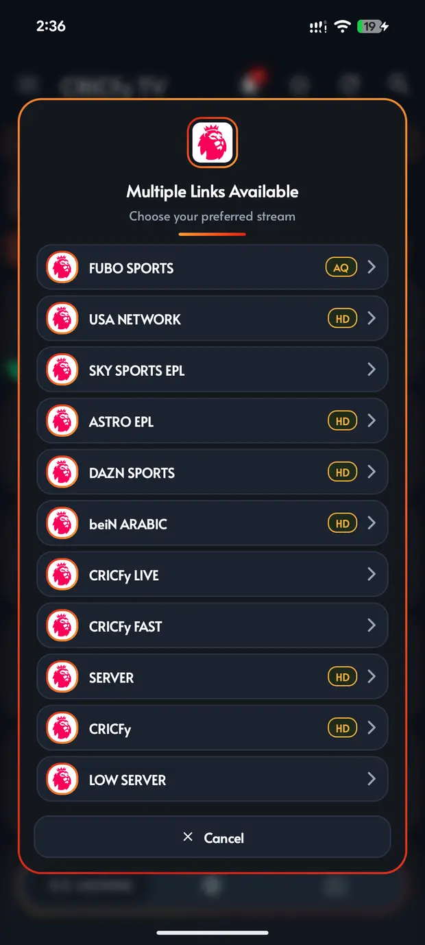 CricFy TV screenshot 6